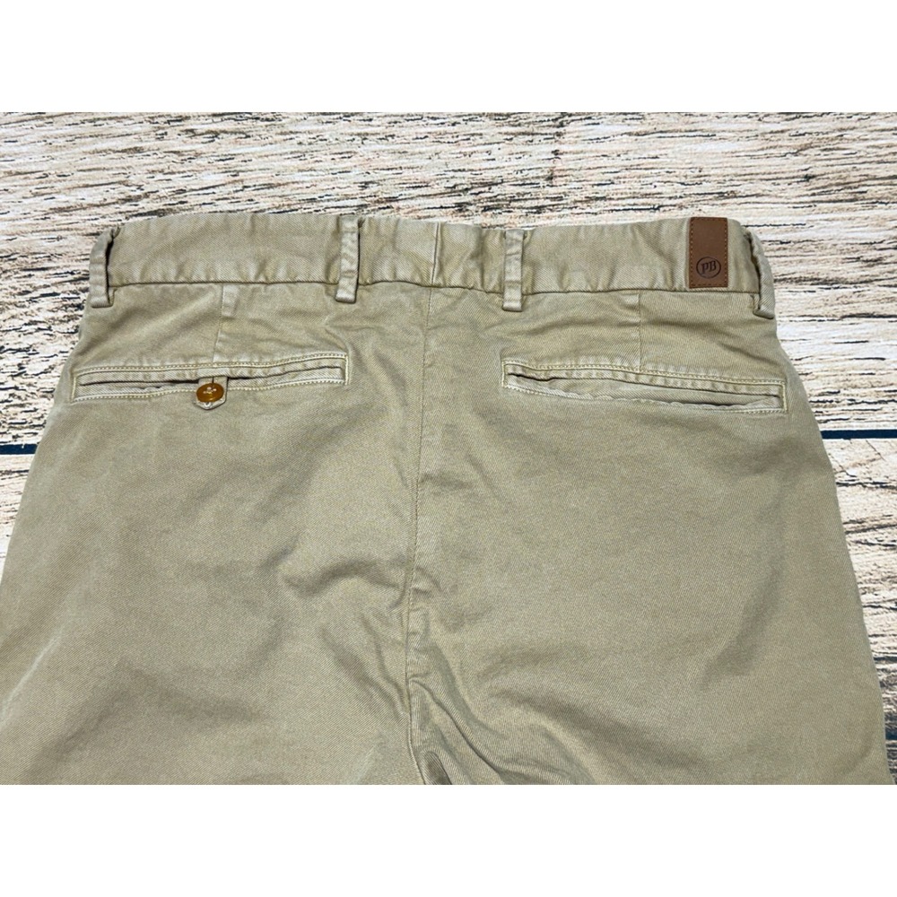PennBilt Chino Pants Mens 30 Khaki Tan Stretch Cotton Straight Leg Trousers